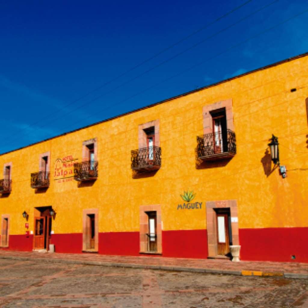 Hotel Mision Jalpan de Serra Esterno foto